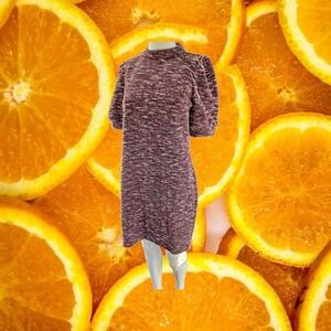 Ann Taylor Factory‎ Petite Pink, Black and White Knit Short Sleeve Dress Size 2P